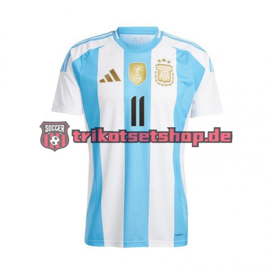 Argentinien Di Maria 11 Copa America 2024 Herren Trikot Heim Kurzarm