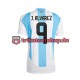 Argentinien Julian Alvarez 9 Copa America 2024 Herren Trikot Heim Kurzarm
