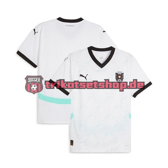 Österreich Euro 2024 Herren Trikot Auswärts Kurzarm