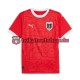 Österreich Euro 2024 Herren Trikot Heim Rot Kurzarm