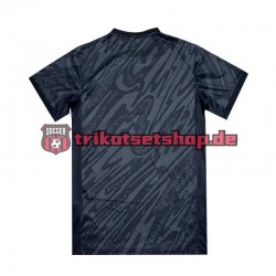 Brasilien Torwart Copa America 2024 Herren Trikot Auswärts Schwarz Kurzarm