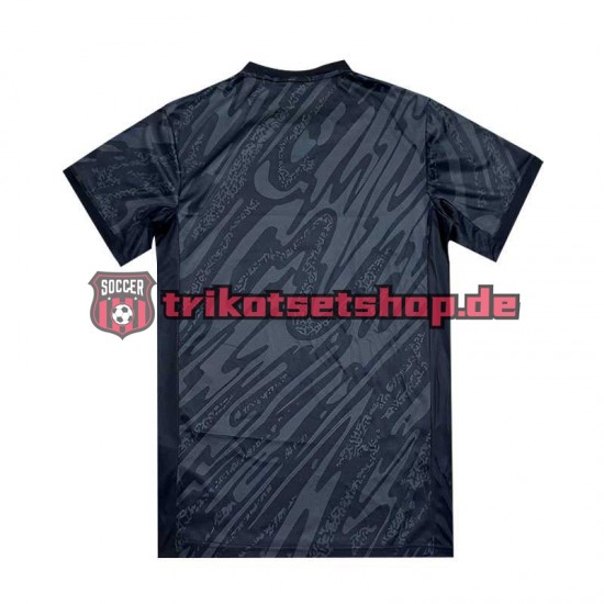 Brasilien Torwart Copa America 2024 Herren Trikot Auswärts Schwarz Kurzarm