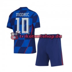 Kroatien Modrić Luca 10 Euro 2024 Kinder Trikotset Auswärts Kurzarm