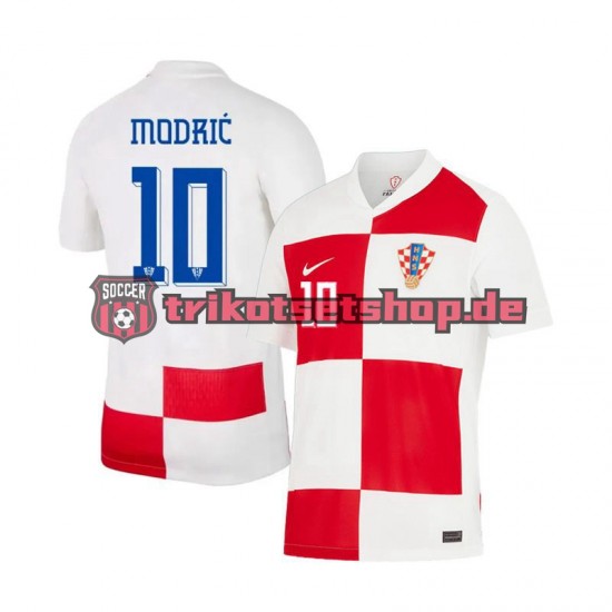 Kroatien Modrić Luca 10 Euro 2024 Herren Trikot Heim Kurzarm