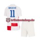 Kroatien Marcelo Brozovic 11 Euro 2024 Kinder Trikotset Heim Kurzarm