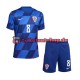 Kroatien Mateo Kovacic 8 Euro 2024 Kinder Trikotset Auswärts Kurzarm