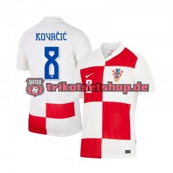 Kroatien Mateo Kovacic 8 Euro 2024 Herren Trikot Heim Kurzarm