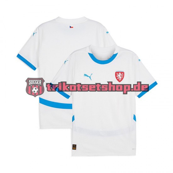 Tschechien Euro 2024 Herren Trikot Auswärts Kurzarm