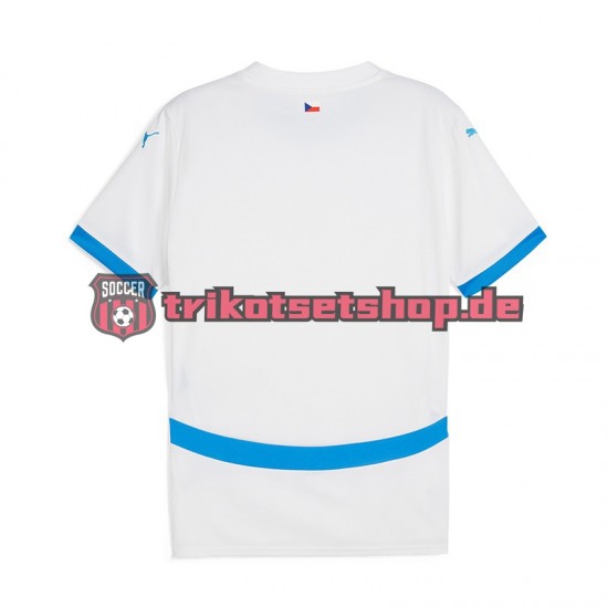Tschechien Euro 2024 Herren Trikot Auswärts Kurzarm