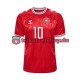Dänemark Eriksen 10 Euro 2024 Herren Trikot Heim Kurzarm