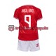 Dänemark Hojlund 9 Euro 2024 Kinder Trikotset Heim Kurzarm