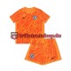 England Torwart Euro 2024 Kinder Trikotset Heim Orange Kurzarm