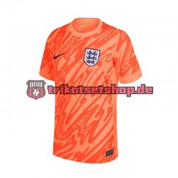 England Torwart Euro 2024 Herren Trikot Heim Orange Kurzarm