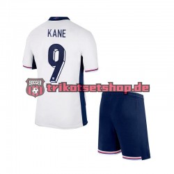 England Harry Kane 9 Euro 2024 Kinder Trikotset Heim Kurzarm