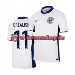 England Jack Grealish 11 Euro 2024 Herren Trikot Heim Kurzarm