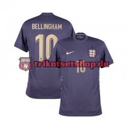 England Jude Bellingham 10 Euro 2024 Herren Trikot Auswärts Kurzarm