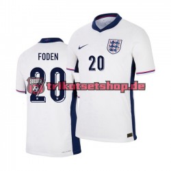 England Phil Foden 20 Euro 2024 Herren Trikot Heim Kurzarm