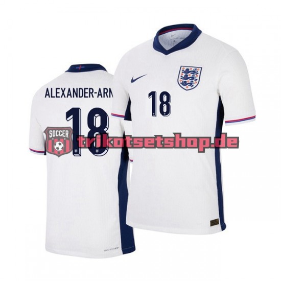 England Trent Alexander-Arnold 18 Euro 2024 Herren Trikot Heim Kurzarm