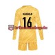 Frankreich Torwart Mike Maignan 16 Euro 2024 Kinder Trikotset Heim Gelb Langarm