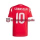 Ungarn Dominik Szoboszlai 10 Euro 2024 Herren Trikot Heim Rot Kurzarm