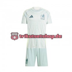Mexiko Copa America 2024 Kinder Trikotset Auswärts Kurzarm