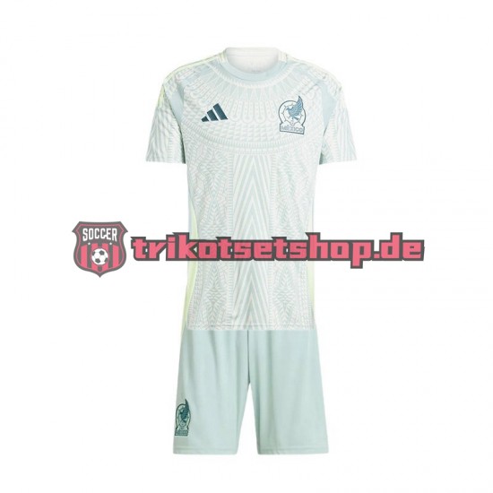 Mexiko Copa America 2024 Kinder Trikotset Auswärts Kurzarm