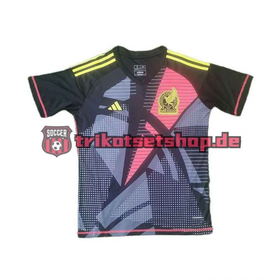 Mexiko Torwart Copa America 2024 Herren Trikot Heim Schwarz Kurzarm