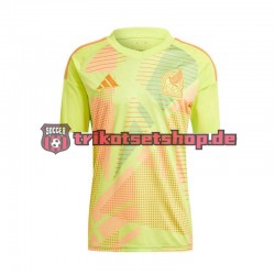 Mexiko Torwart Euro 2024 Herren Trikot Auswärts Gelb Kurzarm