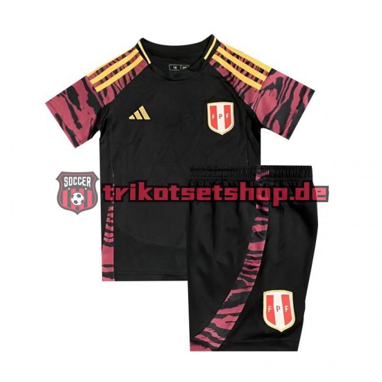 Peru Copa America 2024 Kinder Trikotset Auswärts Kurzarm
