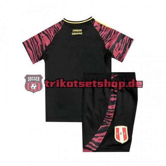 Peru Copa America 2024 Kinder Trikotset Auswärts Kurzarm