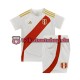 Peru Copa America 2024 Kinder Trikotset Heim Weiß Kurzarm