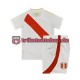 Peru Copa America 2024 Kinder Trikotset Heim Weiß Kurzarm