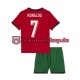Portugal Cristiano Ronaldo 7 Euro 2024 Kinder Trikotset Heim Kurzarm