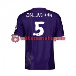 Real Madrid Jude Bellingham 5 Y-3 2023-2024 Herren Trikot Viertes Lila Kurzarm