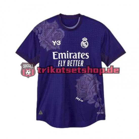 Real Madrid Modrić Lucas 10 Y-3 2023-2024 Herren Trikot Viertes Lila Kurzarm