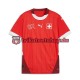 Schweiz Euro 2024 Herren Trikot Heim Rot Kurzarm