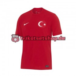 Türkei Euro 2024 Herren Trikot Auswärts Rot Kurzarm