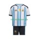 Argentinien World Cup 2026 Kinder Trikotset Heim Kurzarm
