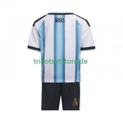 Argentinien World Cup 2026 Kinder Trikotset Heim Kurzarm