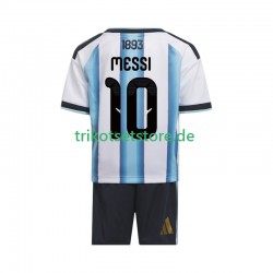 Argentinien Lionel Messi 10 World Cup 2026 Kinder Trikotset Heim Kurzarm