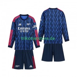 Arsenal 2025-2026 Kinder Trikotset Auswärts Langarm