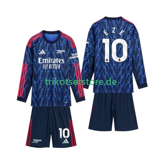 Arsenal Eze 10 2025-2026 Kinder Trikotset Auswärts Langarm