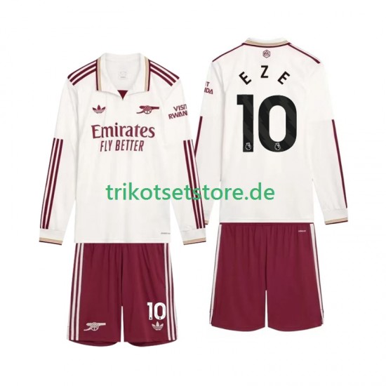 Arsenal Eze 10 2025-2026 Kinder Trikotset Ausweich Langarm