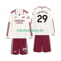 Arsenal Havertz 29 2025-2026 Kinder Trikotset Ausweich Langarm
