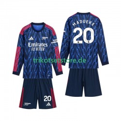 Arsenal Madueke 20 2025-2026 Kinder Trikotset Auswärts Langarm
