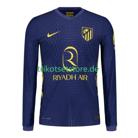 Atlético Madrid 2025-2026 Herren Trikot Auswärts Langarm