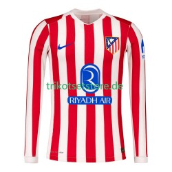 Atlético Madrid 2025-2026 Herren Trikot Heim Langarm