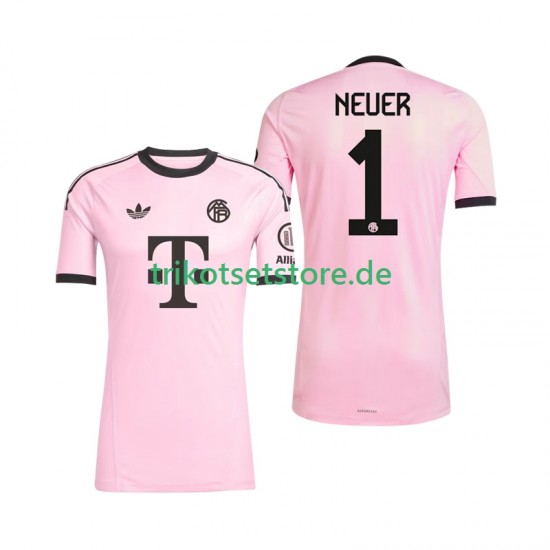 FC Bayern München Torwart Manuel Neuer 1 UCL 2025-2026 Herren Trikot Ausweich Kurzarm