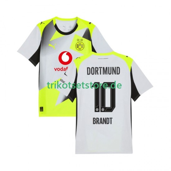 Borussia Dortmund Julian Brandt 10 2025-2026 Herren Trikot Auswärts Kurzarm