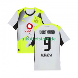 Borussia Dortmund Serhou Guirassy 9 2025-2026 Herren Trikot Auswärts Kurzarm